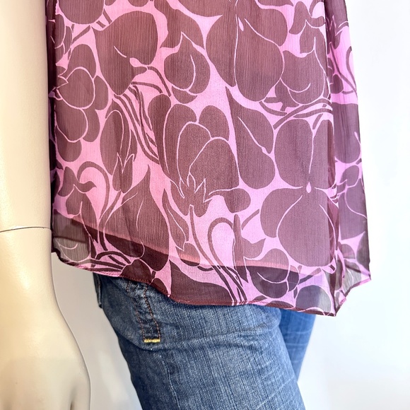 Milly 100% silk top - Picture 6 of 12